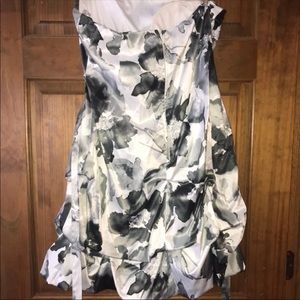 Grey formal dress